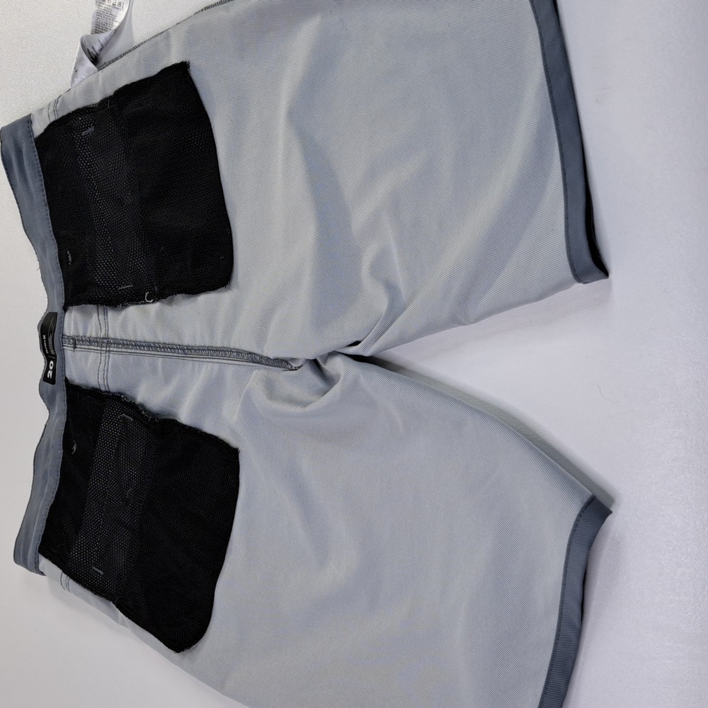 Hurley)( H²O DRI Gray Hybrid Shorts Size 20 Waist 30" - Picture 6 of 11